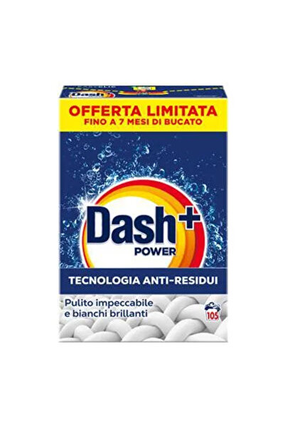 Dash powder detergent, 105 uses - 5.25 kg