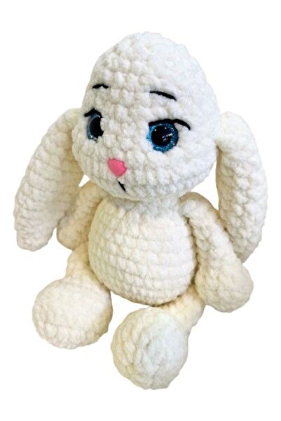 Vixie Ursuleț de pluș DIY cutie, muștar (românesc)