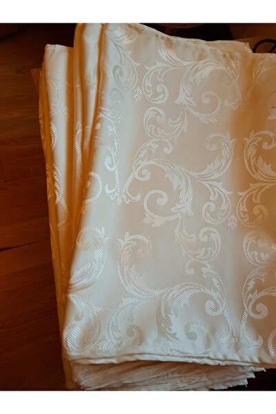 Kotys Design Traversă de masă 49 x 248 cm brocart ivory-crem