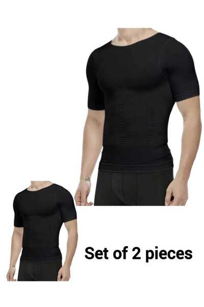 VEYA Men's Slimming Gynecomastia Shapewear, Posture Support Belt for Tummy an...