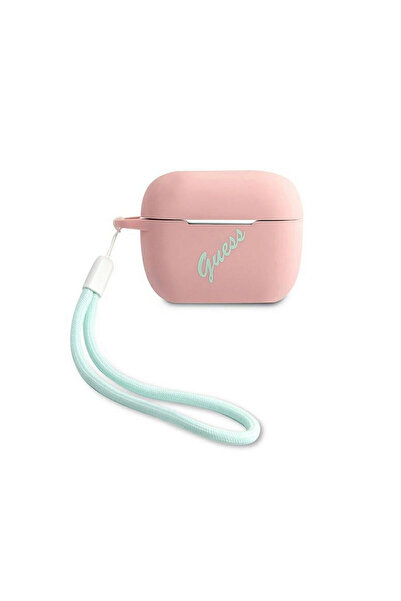 Guess Husa Airpods Pro Silicon Vintage Roz / Verde