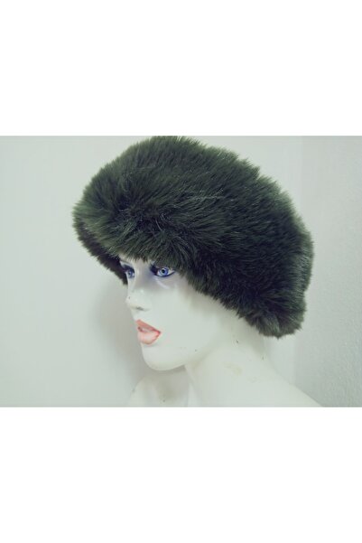 hoaryage Plush Fur Headband, Bandana, Neck Collar, Warm Earmuffs, Adjustable Elastic Width 10-12 cm