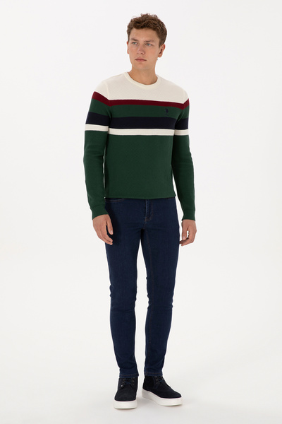 U.S. Polo Assn. Men's Dark Blue Slim Fit Jean Pants 50317433-Dn0023