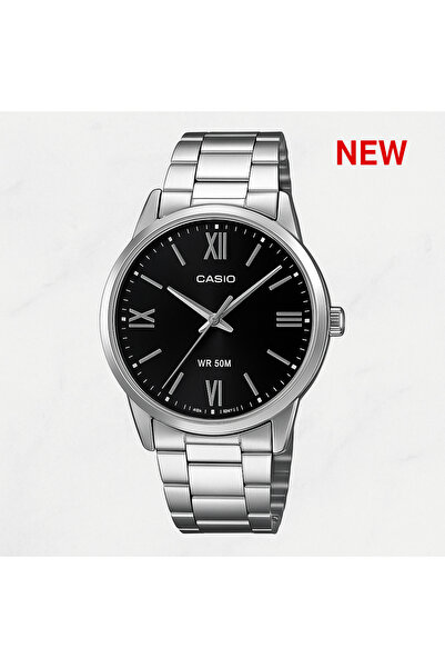 Casio MTP-1303DD-1AV - Casio Men's Stainless Steel Watch, 50m Water Resistant, Classic Black Design