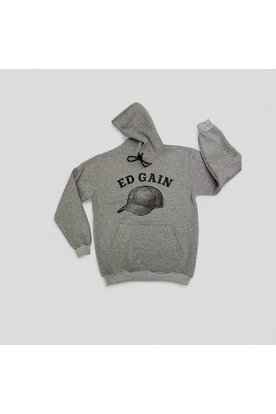 Fua Shop Унісекс-светр з капюшоном і принтом