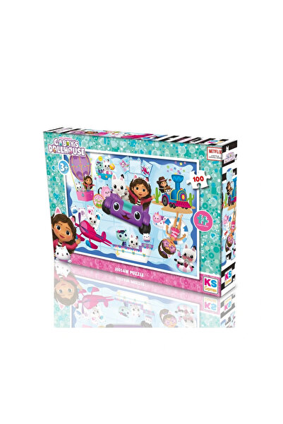 TOYFEST Ks Games Gabby's Dollhouse Puzzle 100 Pieces