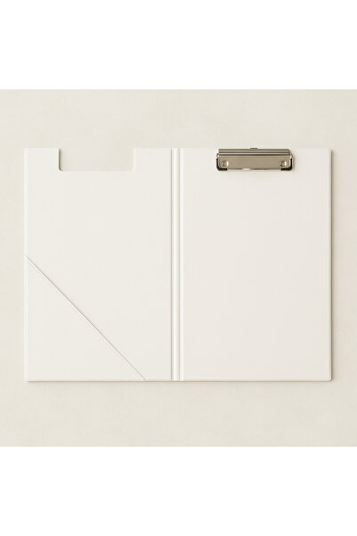 KarmaOfis A4 Red Cover Secretarial File with Metal Clip