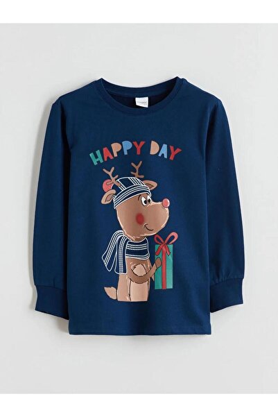 LC Waikiki Printed Boys' Pajama Set (W5)