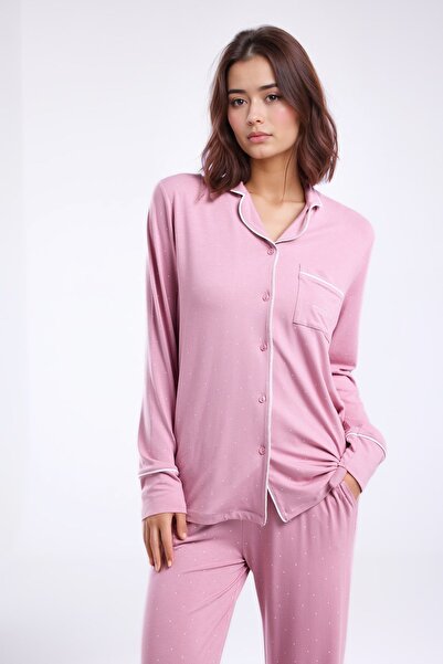 Pierre Cardin Women's Stretch Fabric Viscose Long Sleeve Boxed Pajama Set with Socks Gift Q8P9K8C6K