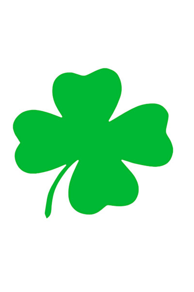 Oracal Sticker auto ''Trifoi'', 18x17 cm, Verde