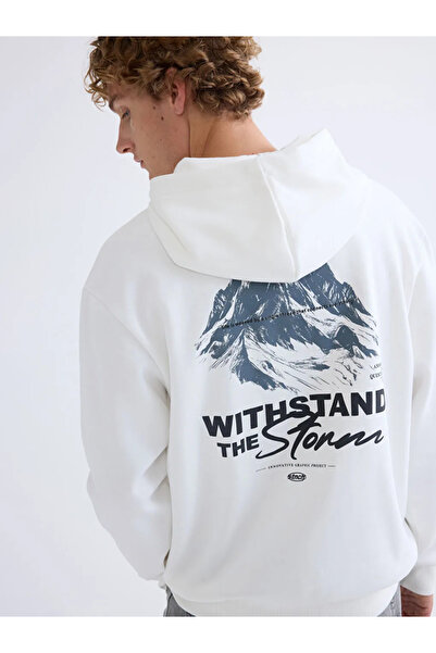 LC Waikiki Ανδρικό φούτερ με μακρυμάνικο εμπριμέ