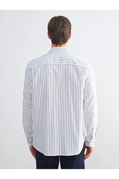 LC Waikiki Regular Fit Long Sleeve Striped Men's Shirt