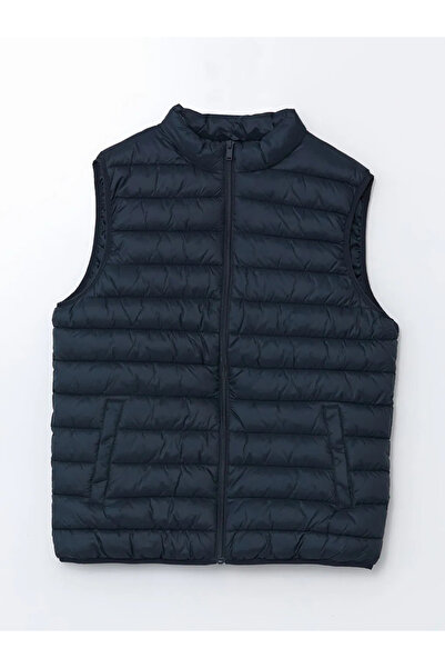 LC Waikiki Standard Mold Stand Collar Men's Puffer Vest