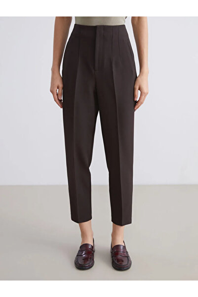 LC Waikiki Slim Fit Pleated Women's Trousers
