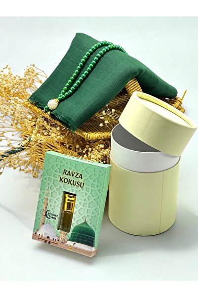 Deniz Elmasları Eșarfă cu flacără și mărgele de rugăciune și esență – Set spi...