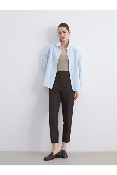 LC Waikiki Slim Fit Pleated Women's Trousers