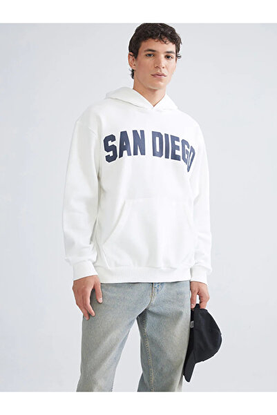 LC Waikiki Ανδρικό φούτερ με μακρυμάνικο εμπριμέ