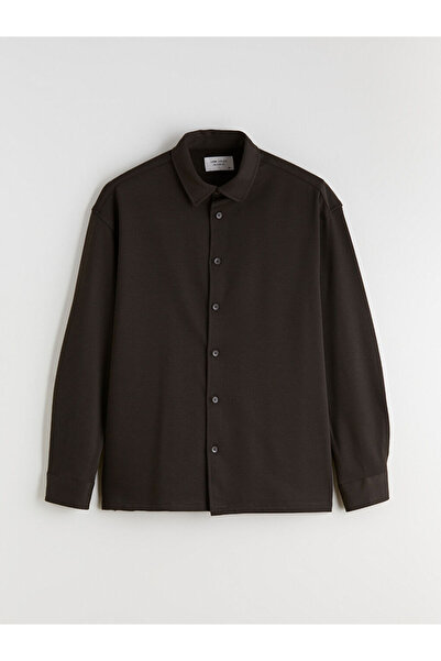 LC Waikiki Ανδρικό μακρυμάνικο πουκάμισο με κανονική εφαρμογή