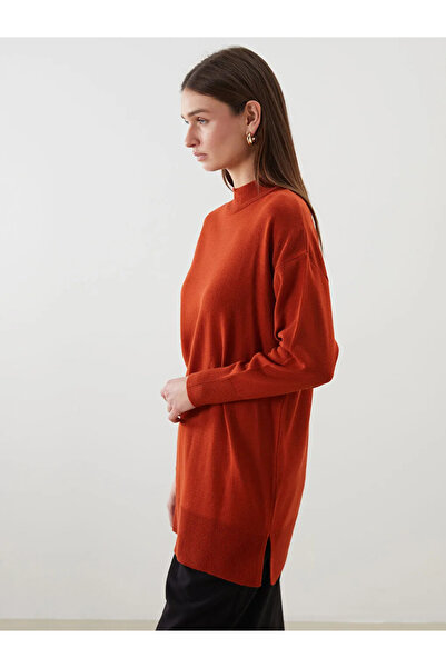 LC Waikiki Stand Collar Women's Knitwear Tunic