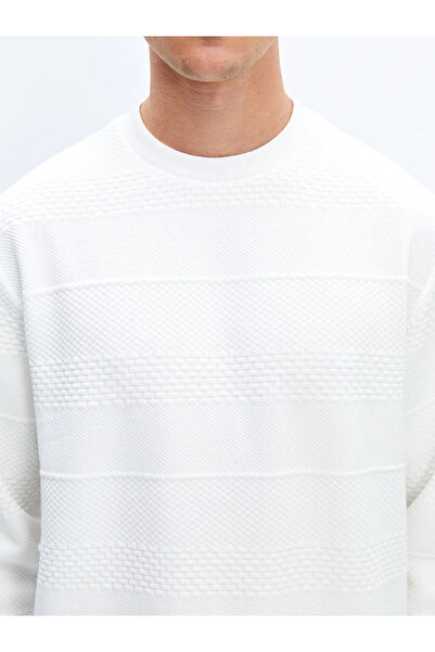 LC Waikiki Ανδρικό φούτερ με μακρυμάνικη λαιμόκοψη