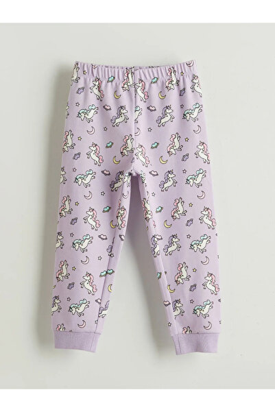 LC Waikiki Desenli Kız Çocuk Pijama Takımı