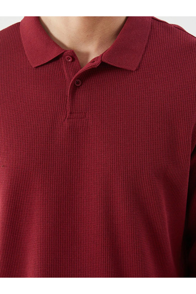 LC Waikiki Ανδρικό φούτερ με μακρυμάνικο λαιμό πόλο