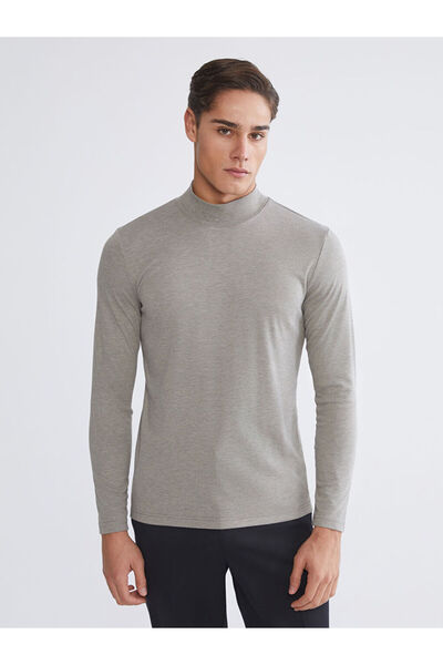 LC Waikiki RMZ GİYİM FARKIYA سويت شيرت رجالي ذو ياقة روبا