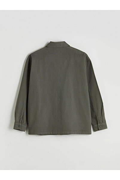 LC Waikiki Rahat Kalıp Uzun Kollu Erkek Gömlek Ceket
