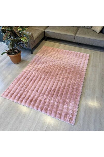 Crea Halı BUBBLE TAVŞAN PELUŞ PEMBE