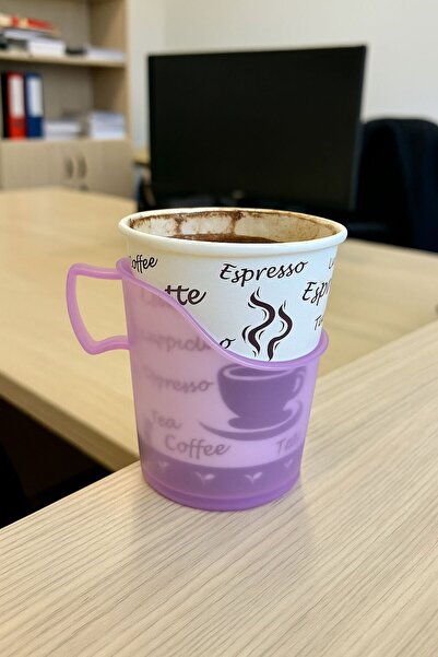 Hesaplı Shop Karton Bardak Tutucu Bardak Kılıfı 5 Renk 5 Adet