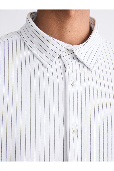 LC Waikiki Μακρυμάνικο ανδρικό πουκάμισο με κανονική εφαρμογή