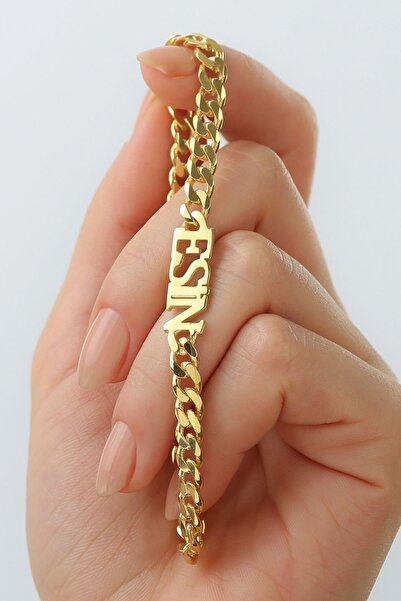 Famira 925 Ayar Gümüş İsimli Zincir Bileklik