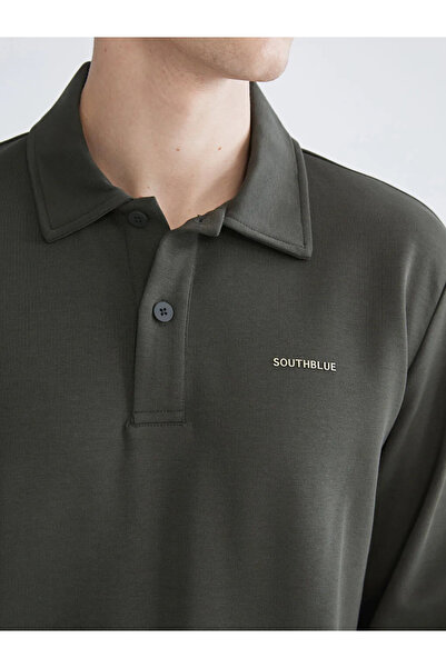 LC Waikiki Ανδρικό φούτερ Polo Neck