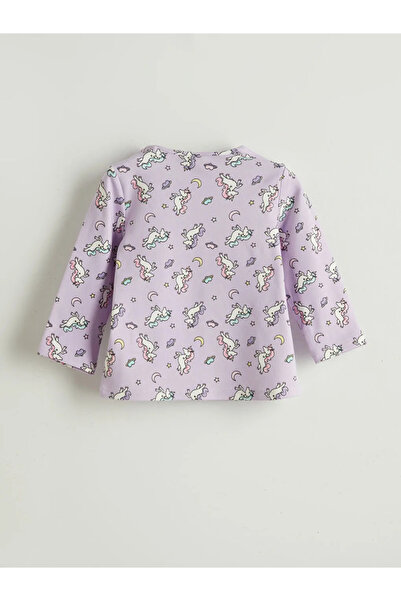 LC Waikiki Desenli Kız Çocuk Pijama Takımı