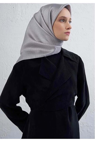 Armine 2025 Patterned Pure Silk Twill Scarf 9415-06