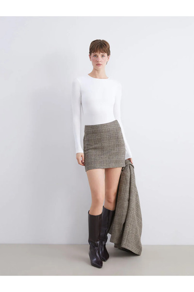 LC Waikiki Γυναικείο κορμάκι Crew Neck