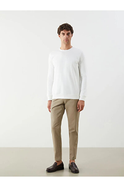 LC Waikiki Ανδρικό χοντρό φούτερ με στάμπα με λαιμόκοψη