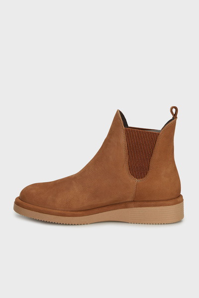 Rachel Μπότες από δέρμα σουέτ με λεπτομέρεια από καουτσούκ BOT 25K001R25505