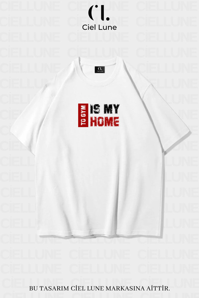Ciel Lune Tricou oversize unisex, pentru femei și bărbați, cu imprimeu specia...