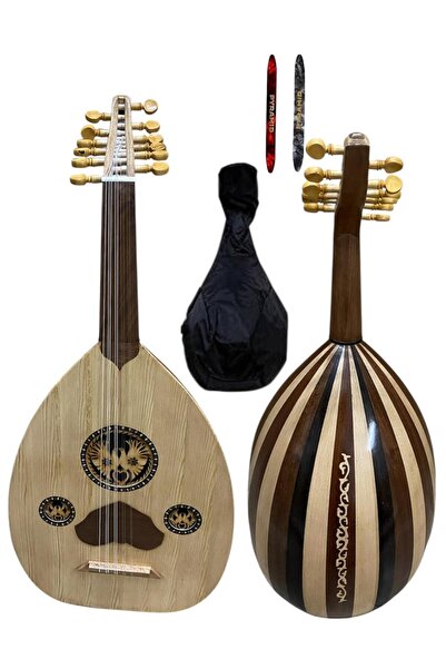 hoormusic آلة موسيقية عربية من تأليف جميل جورج مع حقيبة وريشة