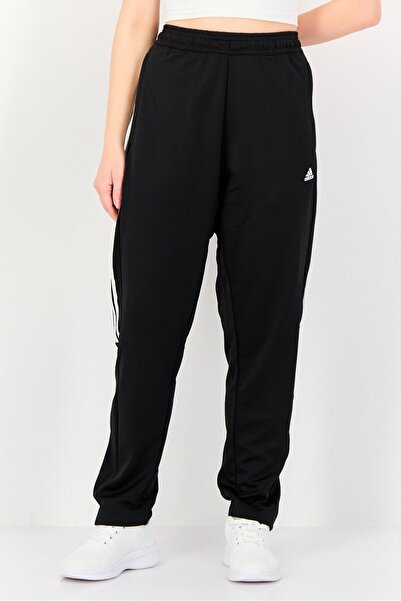 adidas Women Sportswear Fit Brand Logo Outdoor Track Pants, Black