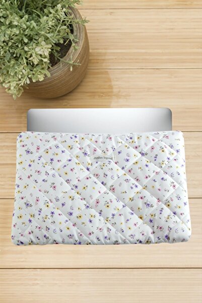 Ronanna Flower Patterned Labtop Computer Bag 13*14 Inch