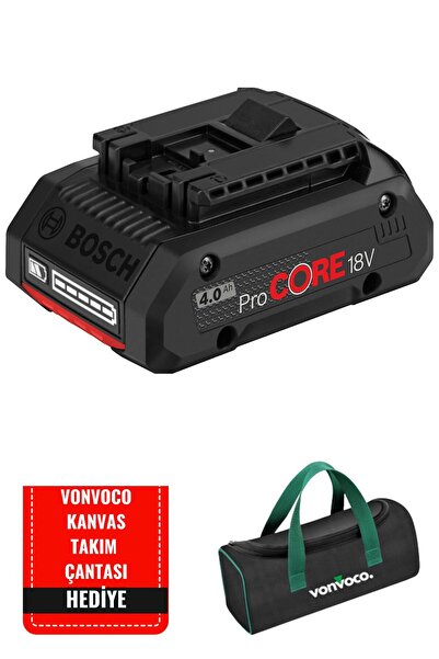 Bosch Procore All 18 V 4 Ah Batarya Yedek Akü Akülü Vidalama Şarjlı Matkap Bataryası 18 Volt 4 Amper Pil