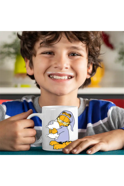 OEM Garfield Sleepy Night Pillow Mug