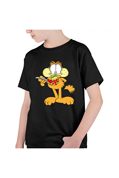 OEM Тениска Garfield Lasagna с котешка храна за момчета
