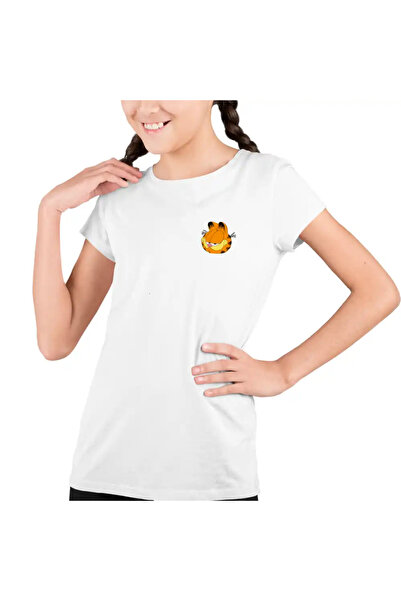 OEM Tricou Copii Fete Garfield Privire Sarcastica