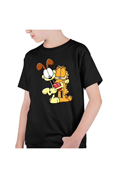 OEM Tricou Copii Baieti Garfield Odie Best Friends