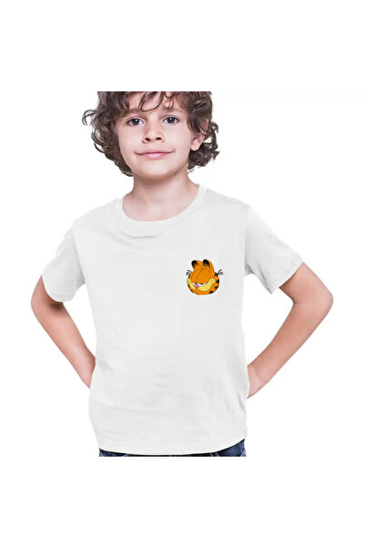OEM Tricou Copii Baieti Garfield Privire Sarcastica