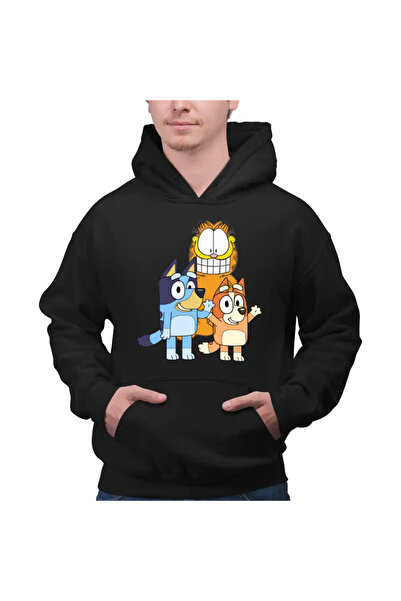 OEM Hanorac Barbati Garfield Bluey Blue Bingo Catei Pisica