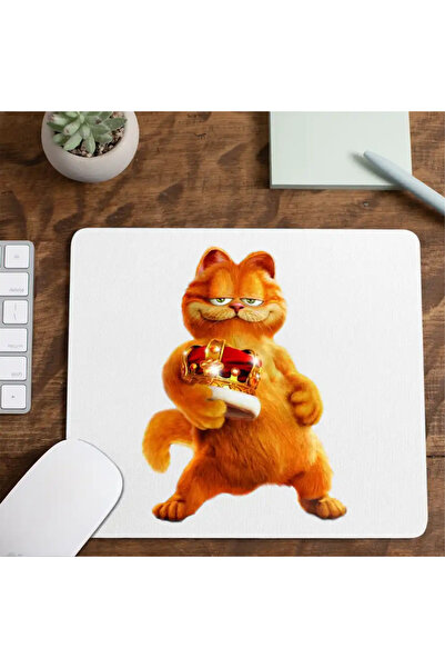 OEM Mousepad Garfield King Crown Cats